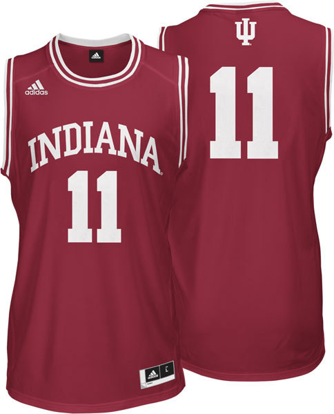 NCAA  Indiana Hoosiers 11 Isiah Thomas Red College Basketball Jersey